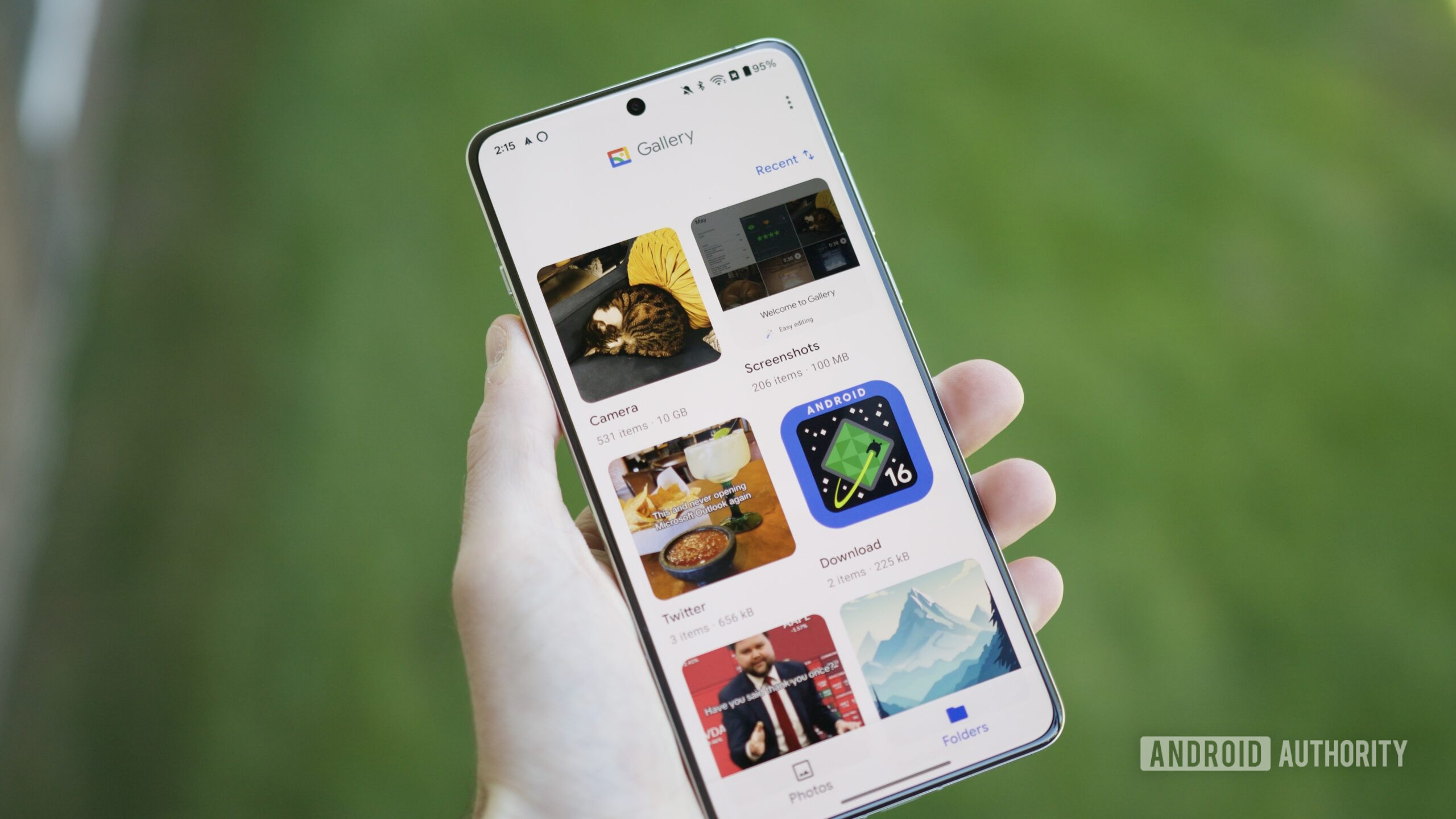 Google Gallery app on Android