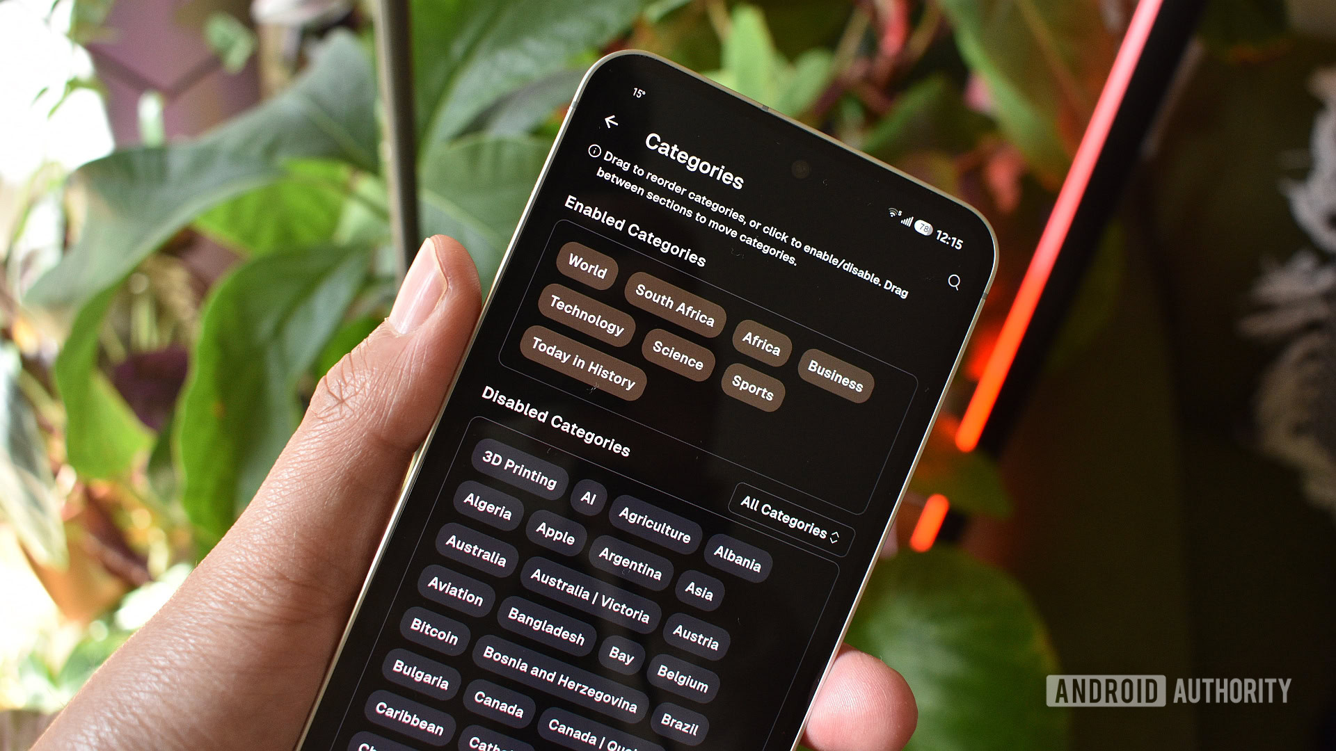 Kagi news content categories