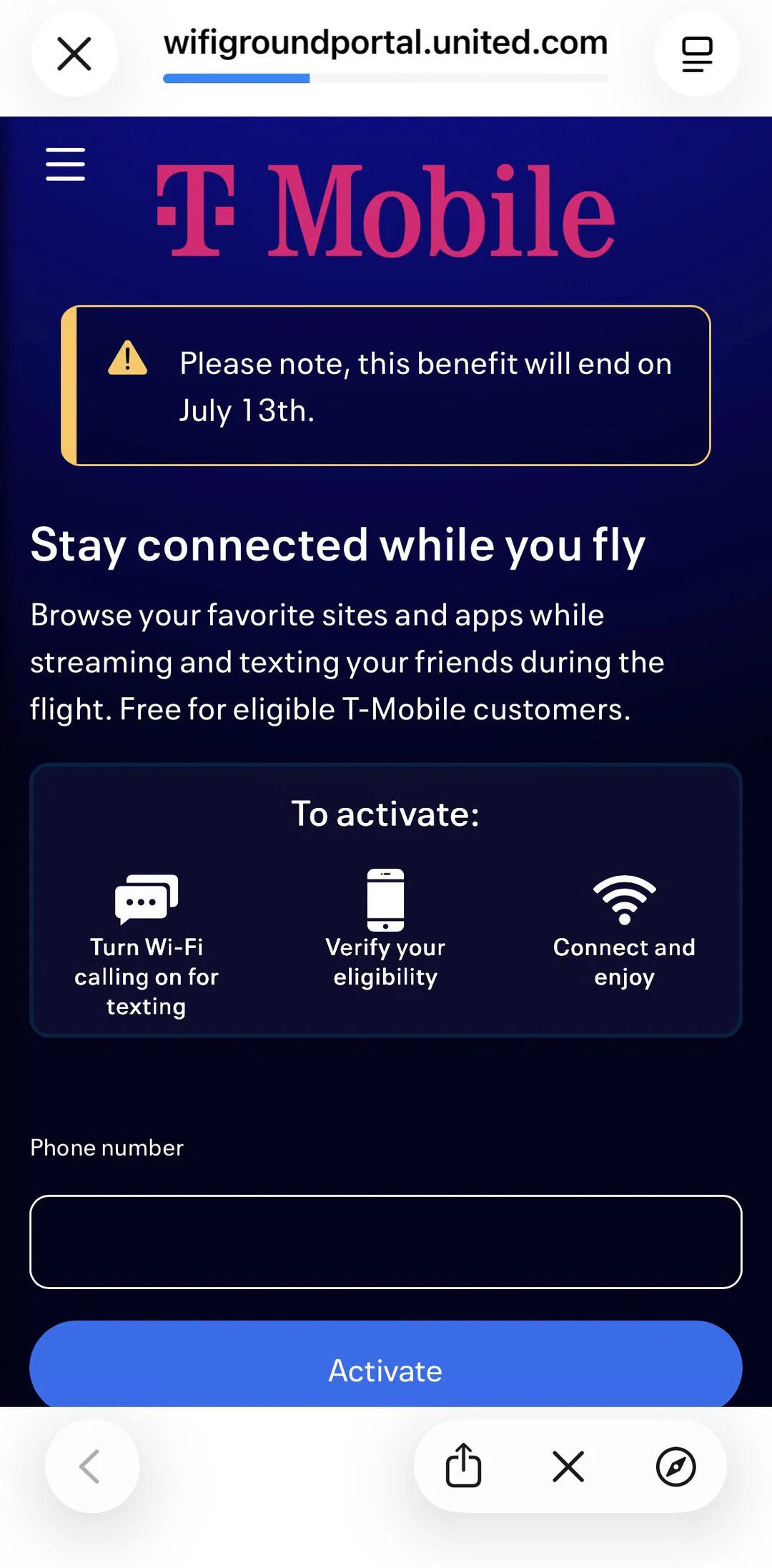 t mobile free wifi end date