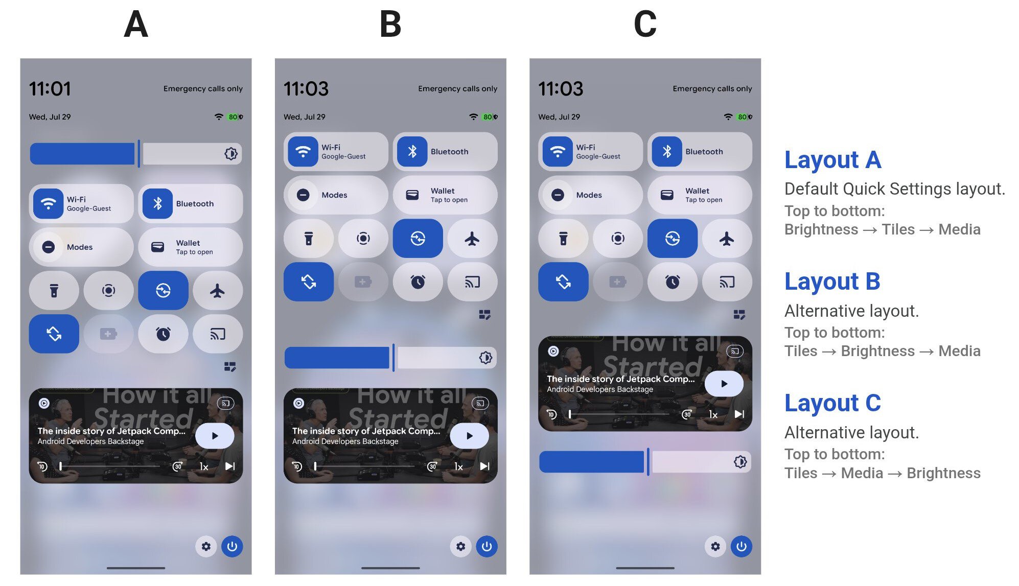 quick settings layout editor