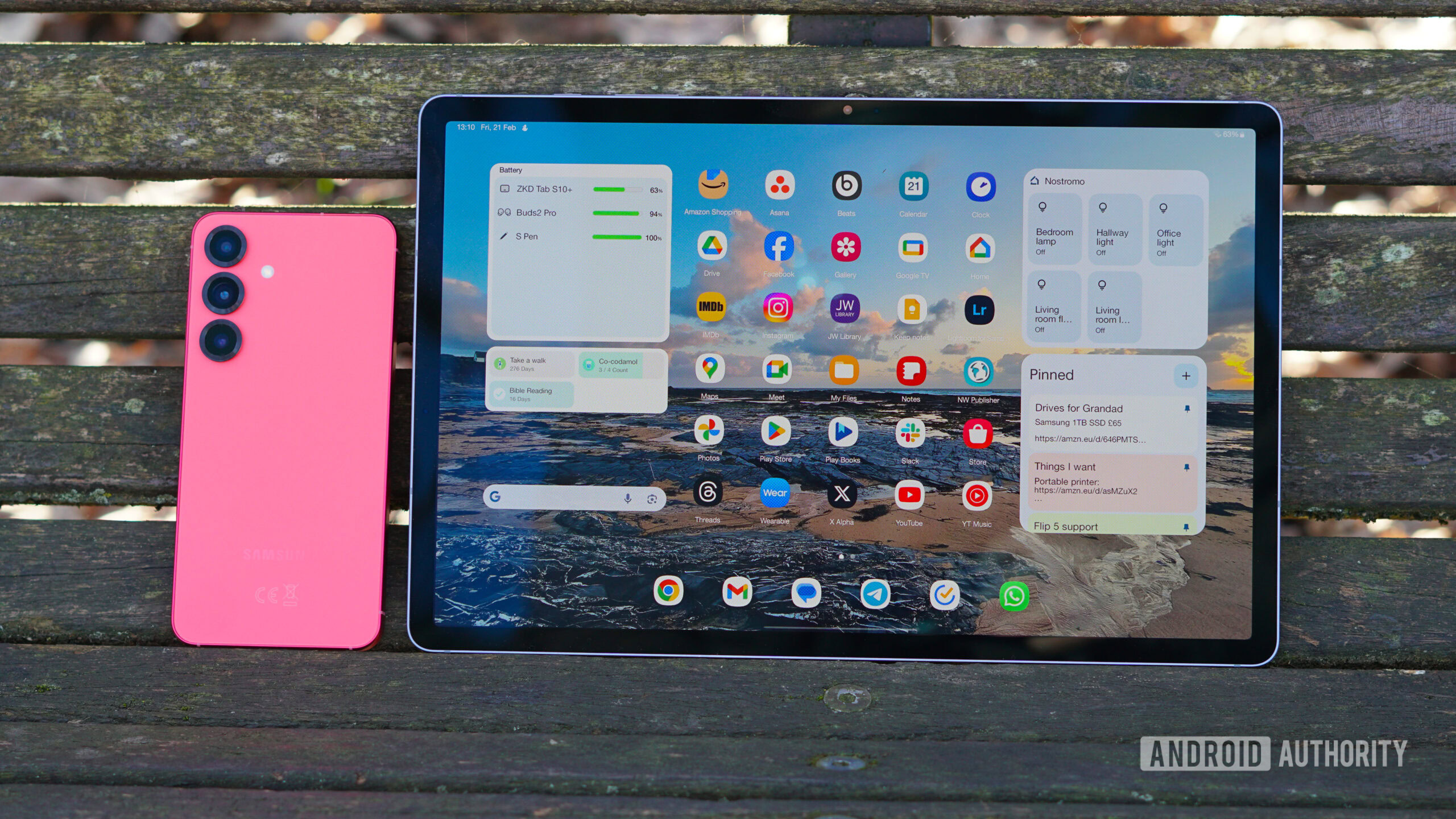 Galaxy S25 and Tab S10 Plus