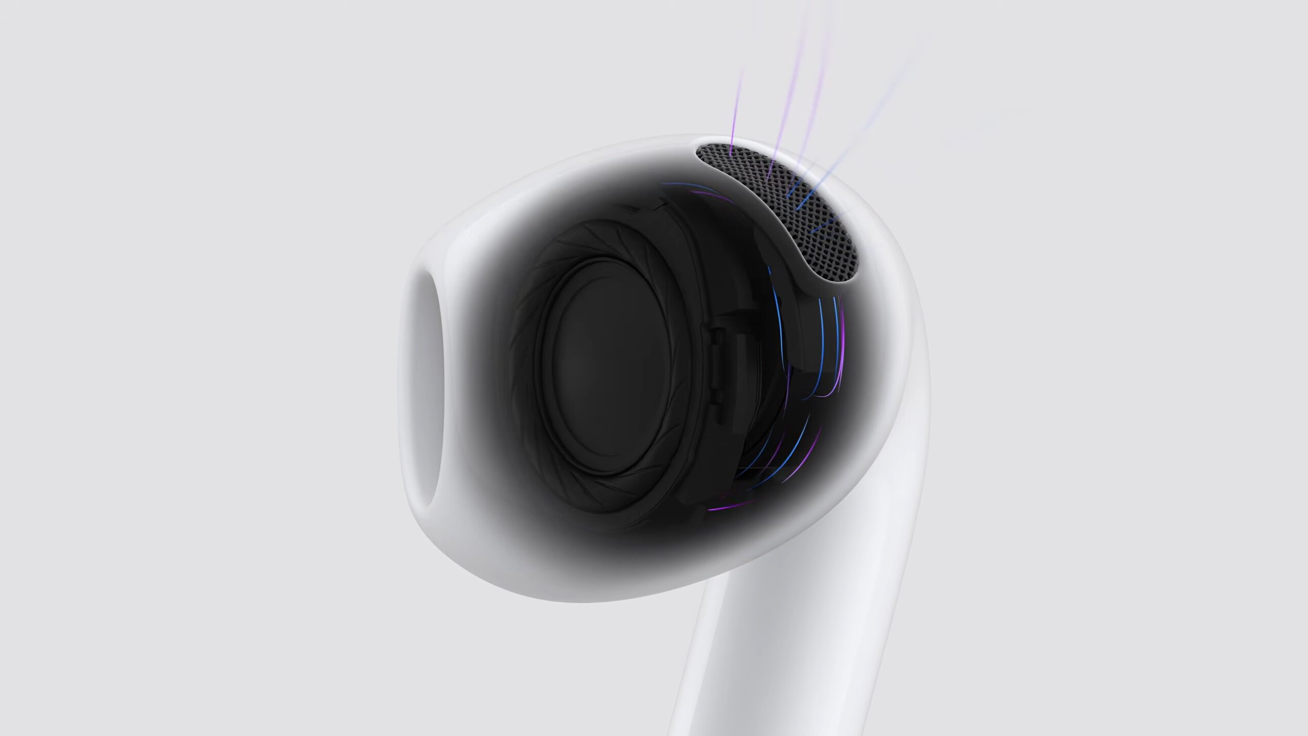 AirPods 5 speaker at Apple Event 2026